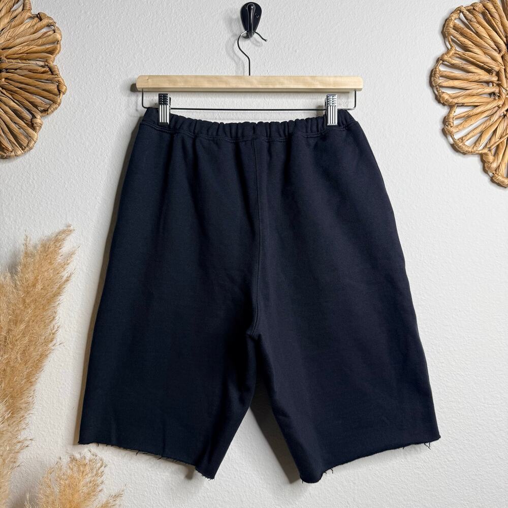 Free People shorts sweat shorts jogger activewear Movement cotton black Large - Picture 6 of 9